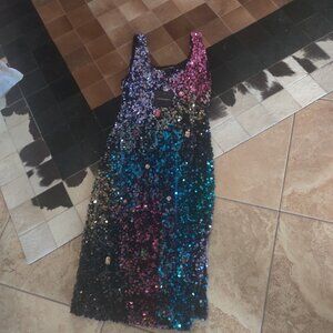 Cynthia Rowley Dress Prism Sequin dress  Size 1X new
